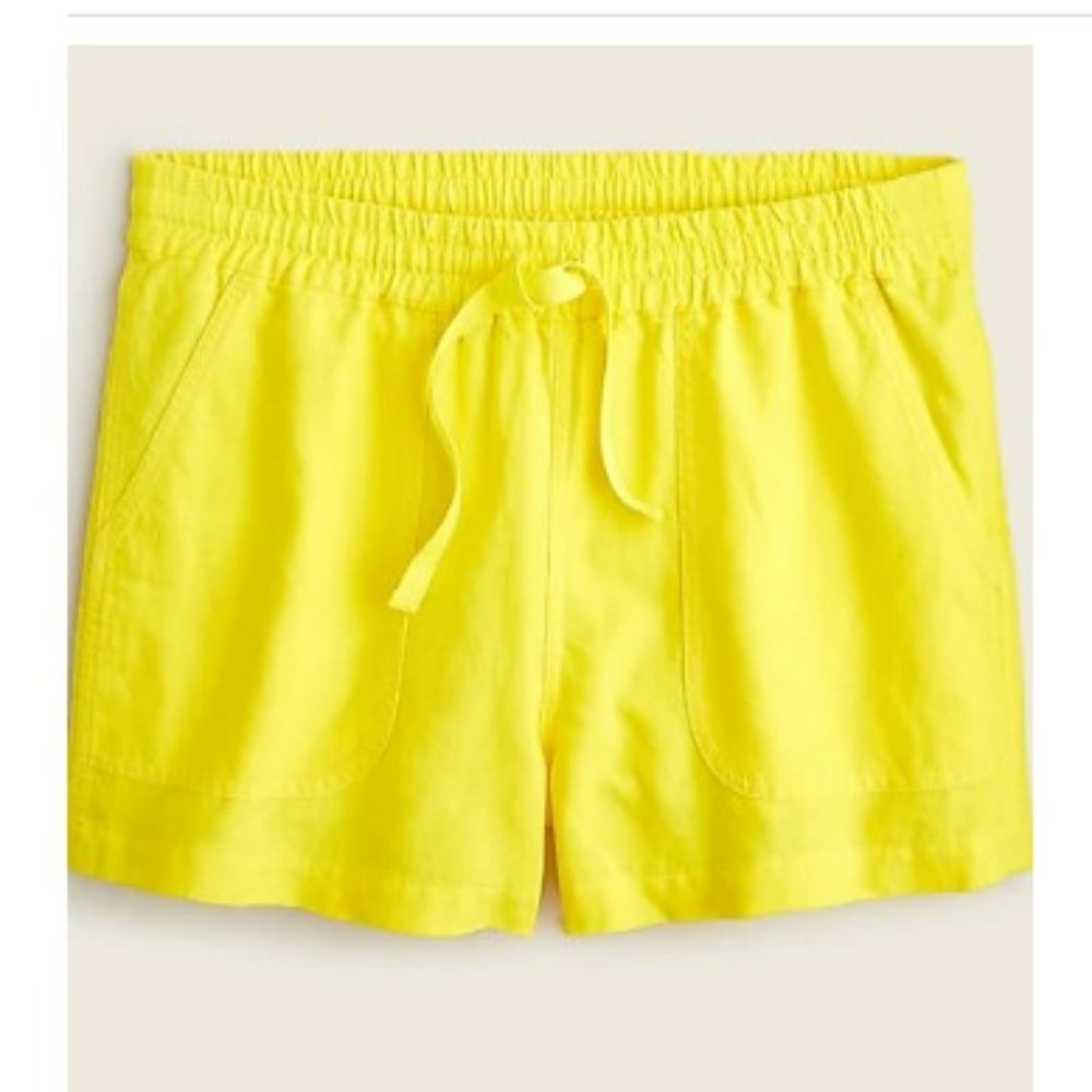 J.Crew Seaside Short in Linen Blend